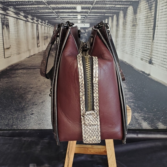 Coach Dreamer 36 in Colorblock With Snakeskin Detail - Picture 11 of 16